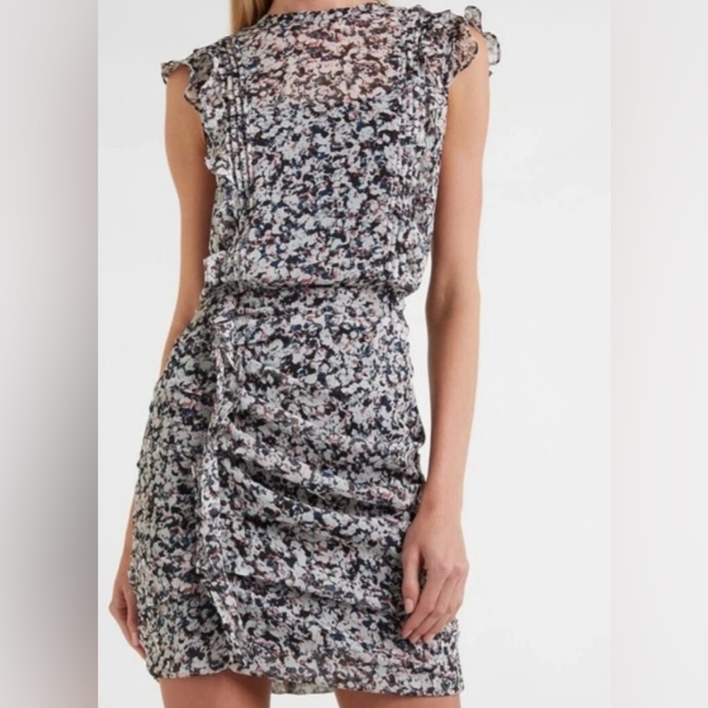 Floral Sleeveless Dress - Express